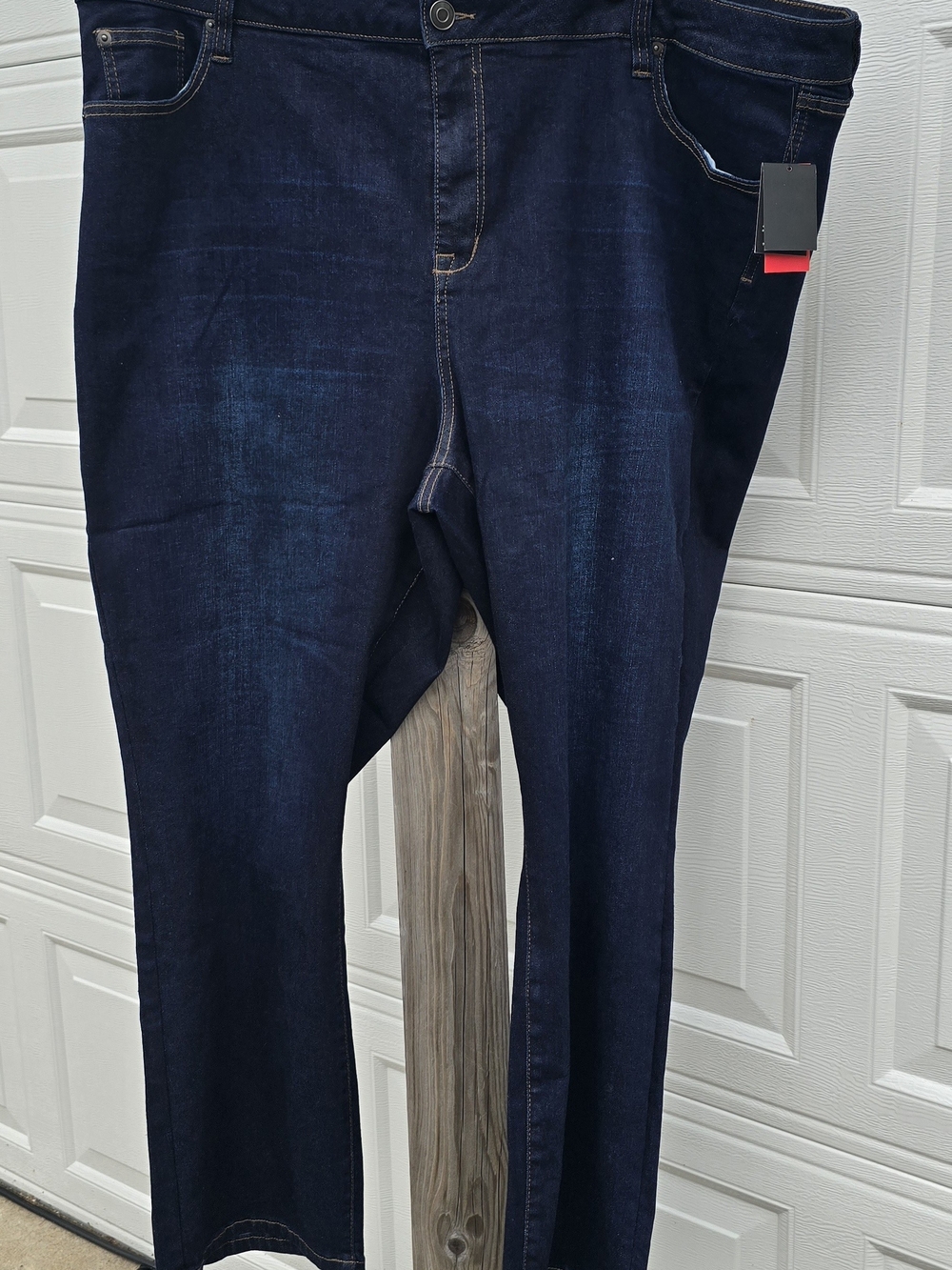 Women's Dark Blue Stretch Jeans